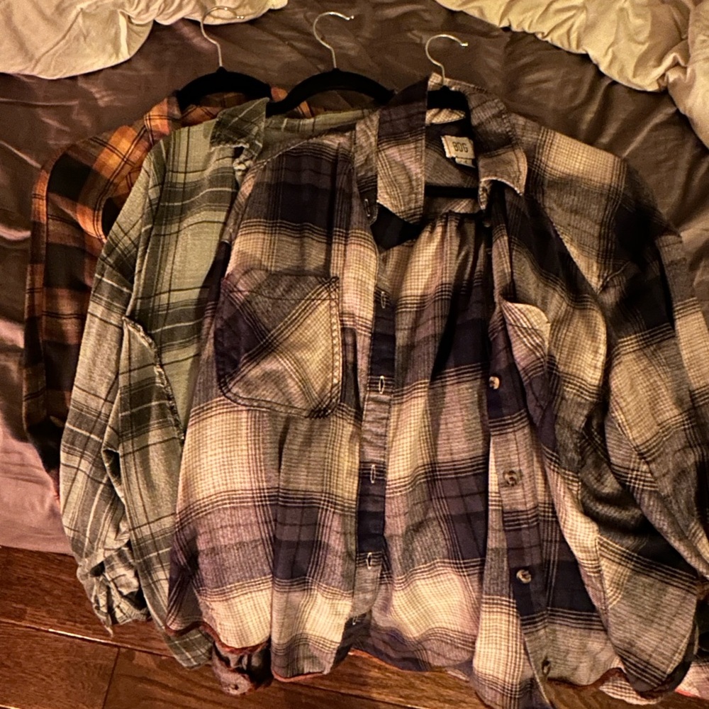 Urban outfitters flannels